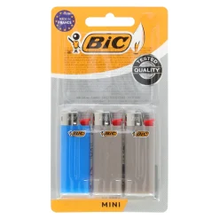 Aansteker J25 mini 3st Bic