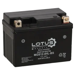 Accu scooter 12V 5AH MGS12-4HL-BS Lotus