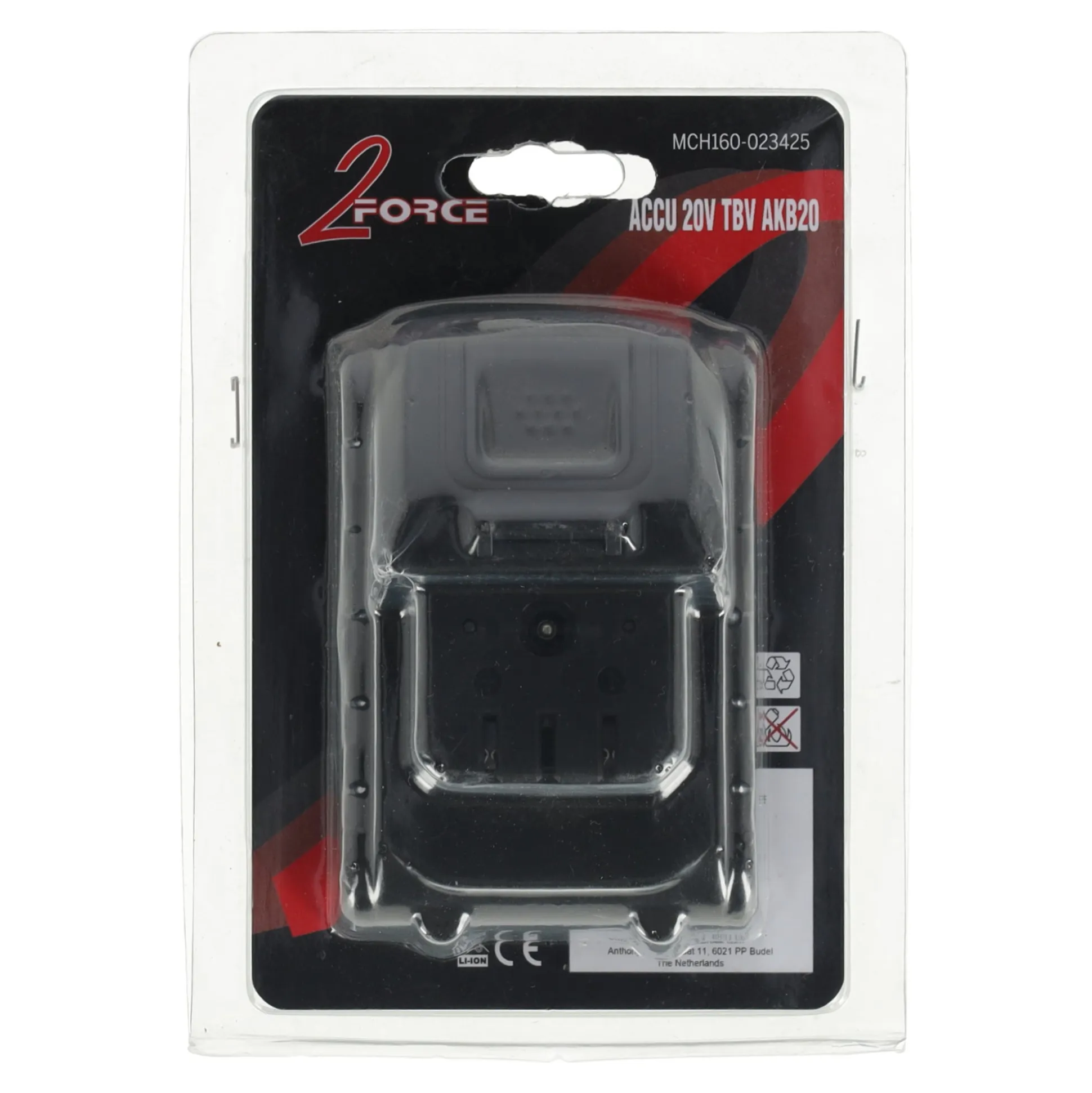 Accu 20V tbv Akb20 2-force