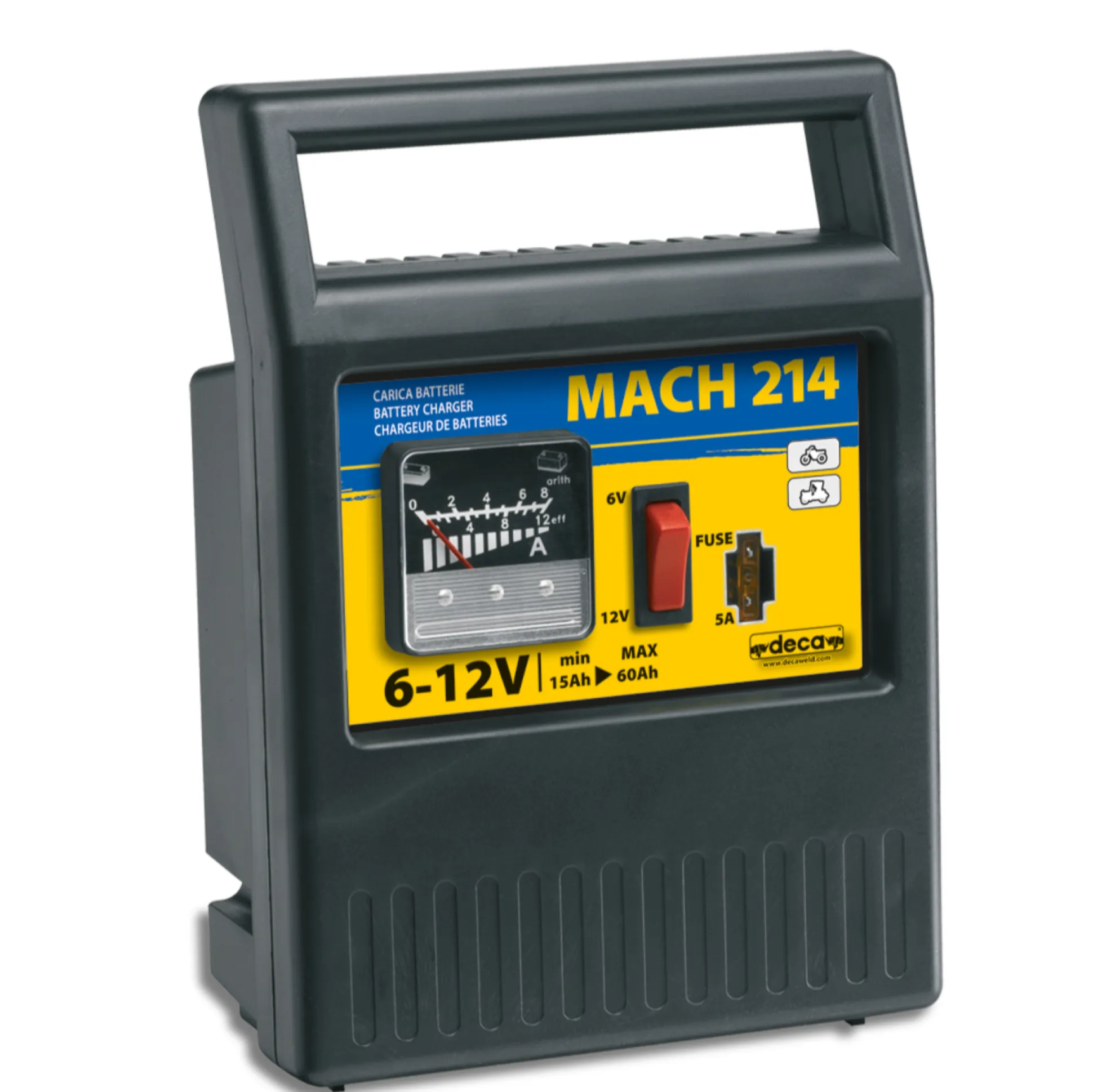 Acculader Mach 214 Deca
