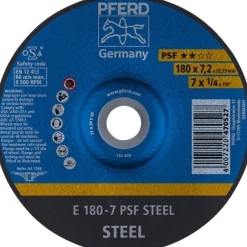Afbraamschijf E180-7 PSF staal Pferd