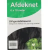 Afdeknet tuin/vijver groen 6x10m