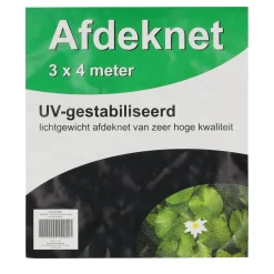 Afdeknet tuin/vijver groen 3X4m