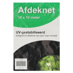 Afdeknet tuin/vijver groen 10x10m