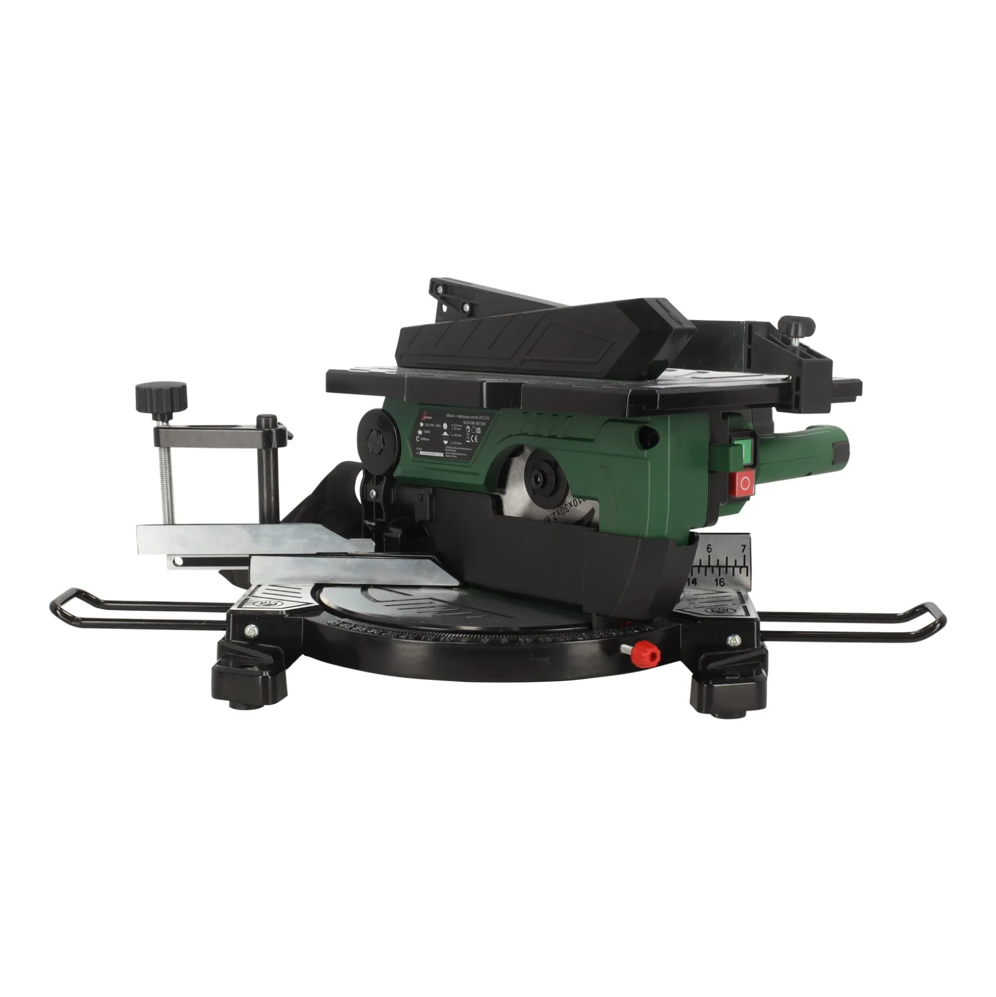 Afkortzaagmachine met tafelzaag combinatie 2-Force