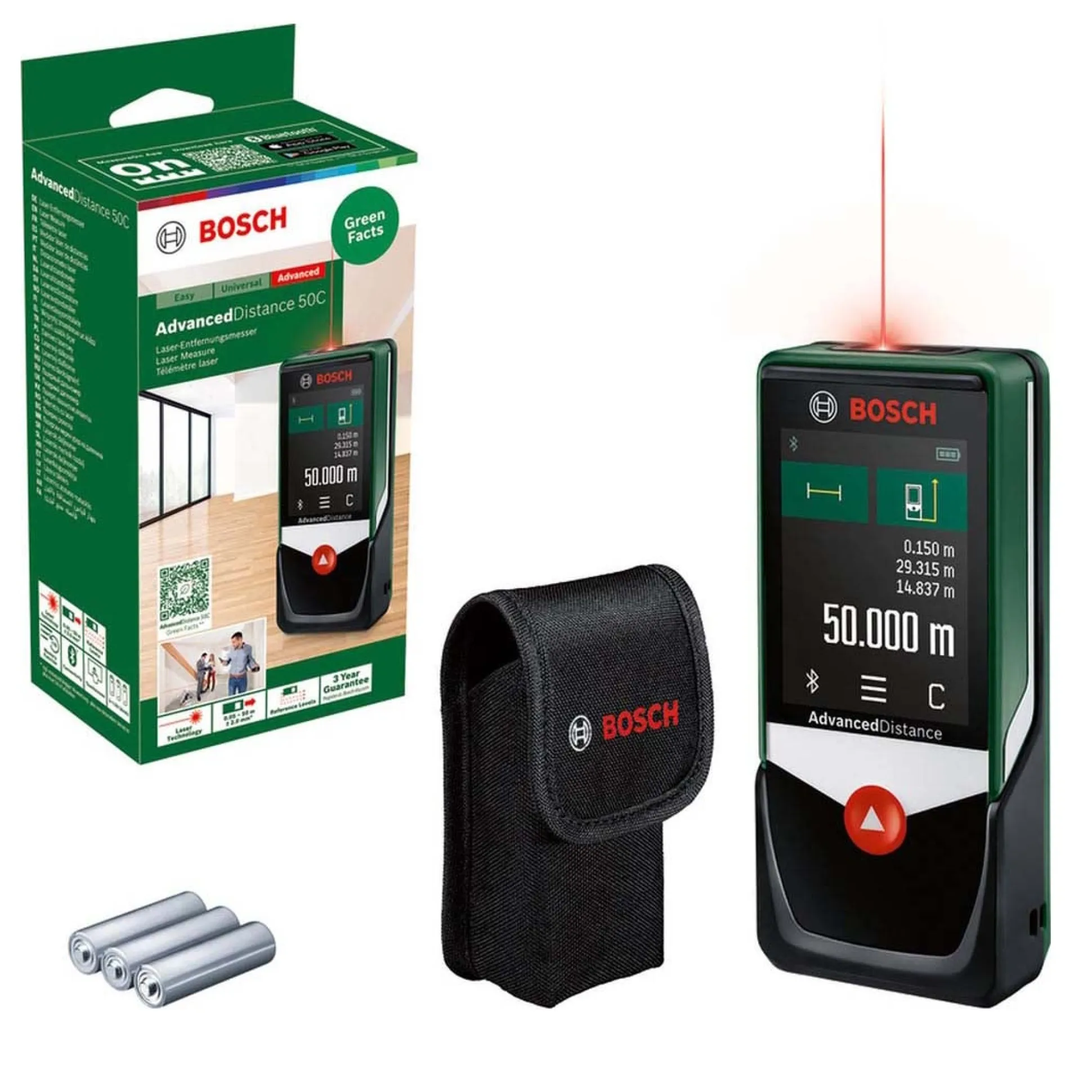 Afstandmeter Advanced Distance 50C Bosch
