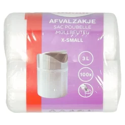 Afvalzak 3L 2x50st Dumil