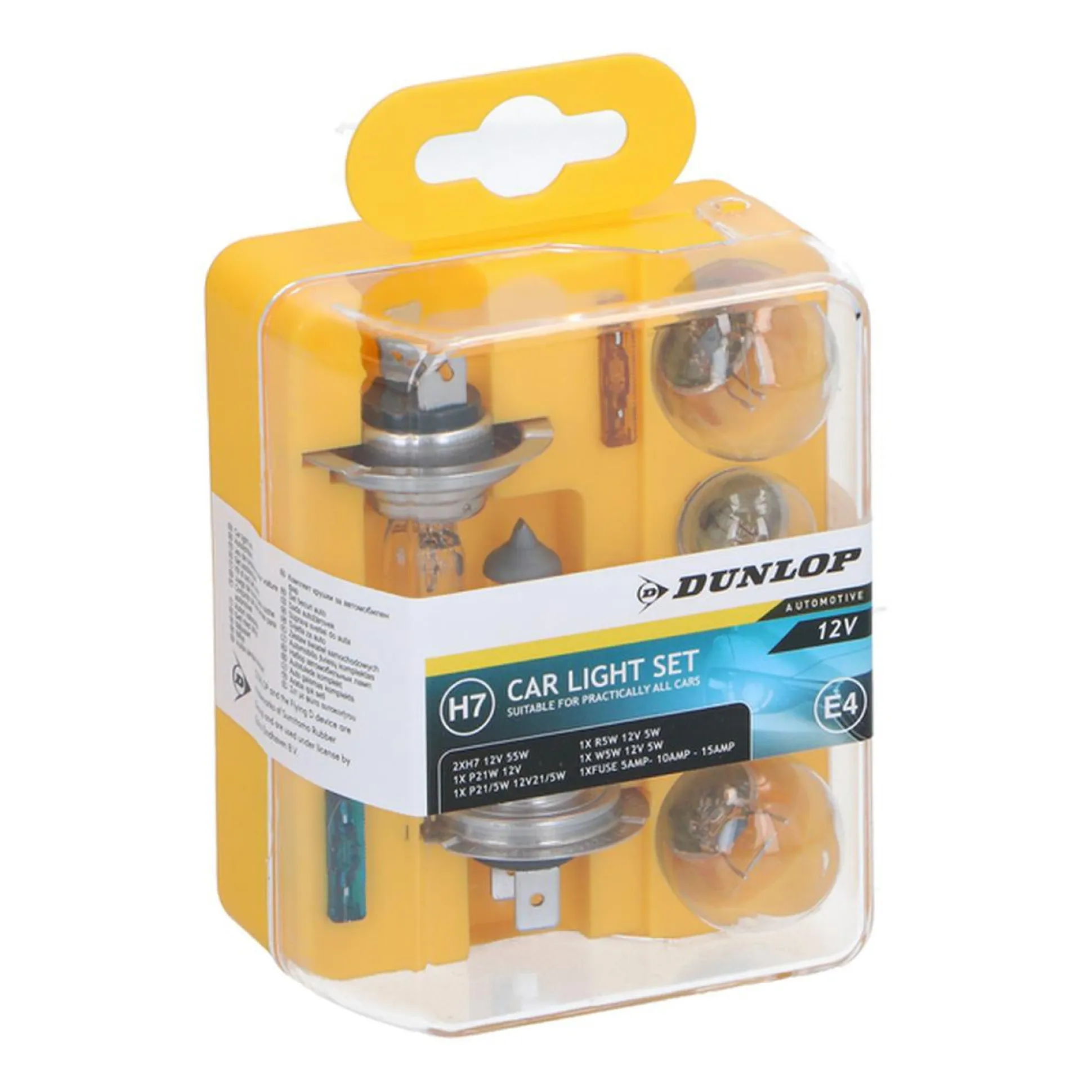 Autolampenset H7 9-delig Dunlop