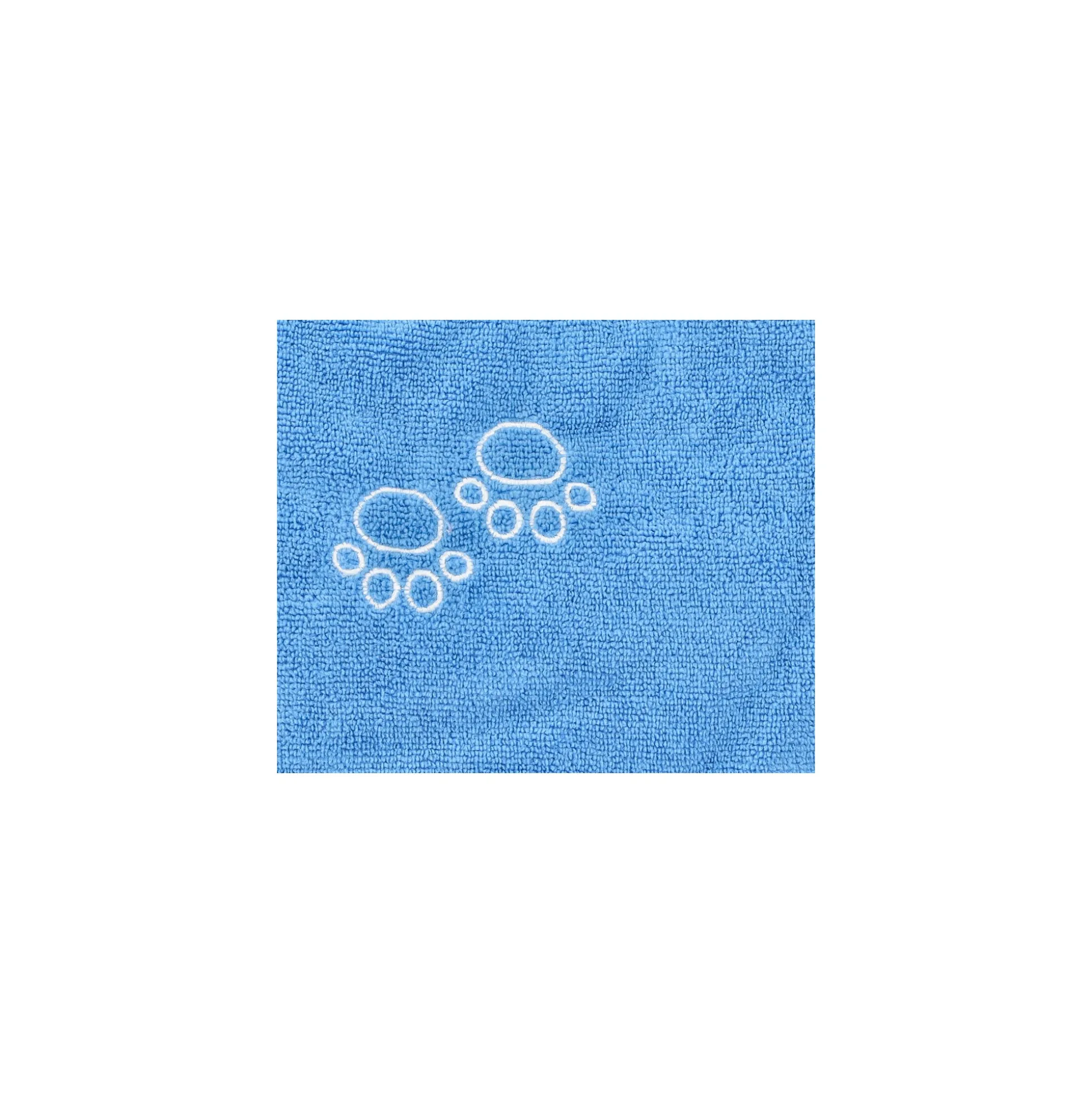 Badmantel hond blauw XL 75cm