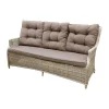 Bank 3-zit Aprano white orchid met kussens
