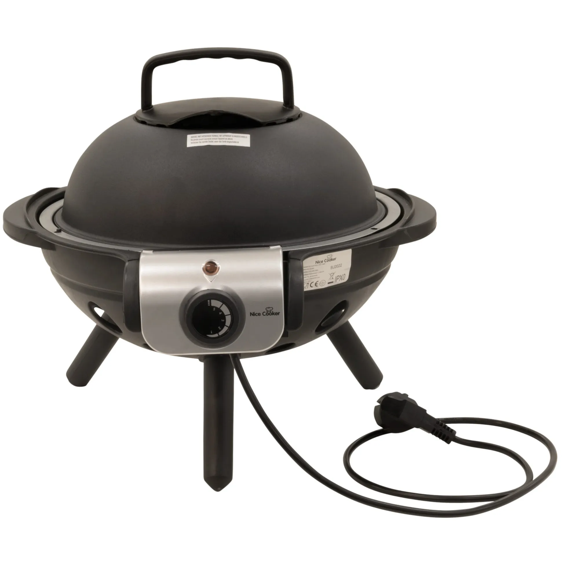 Barbecue Elektrisch Tafel 1000 Watt