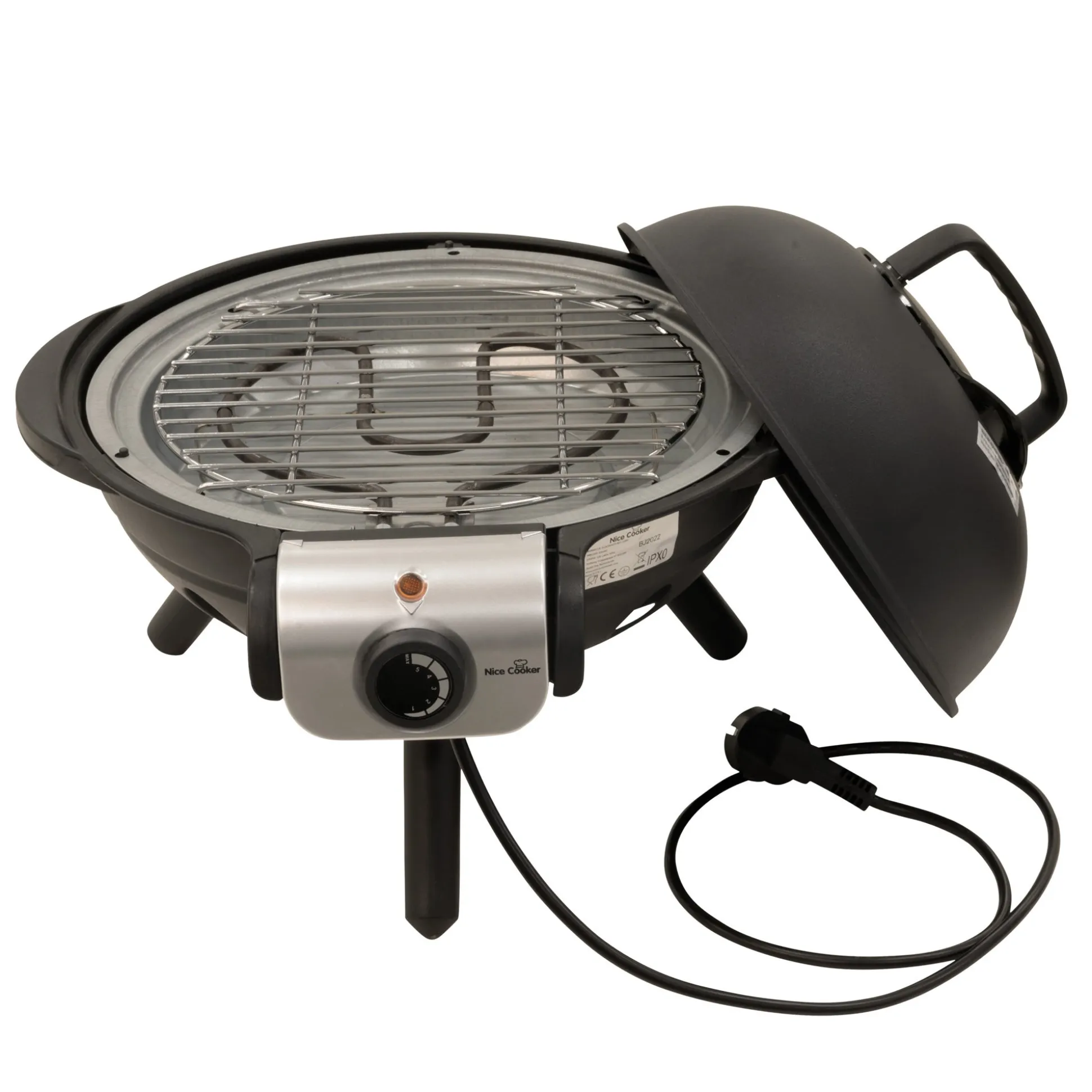 Barbecue Elektrisch Tafel 1000 Watt
