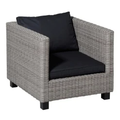 Basic black A052 lounge soft 73x40 rug