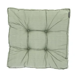 Basic green lounge zitkussen 60x60