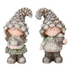 Beeld deco dennenappel 20cm