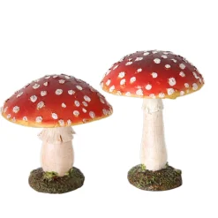 Beeld deco Paddenstoel 9cm
