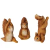 Beeld eekhoorn Albert yoga 14cm
