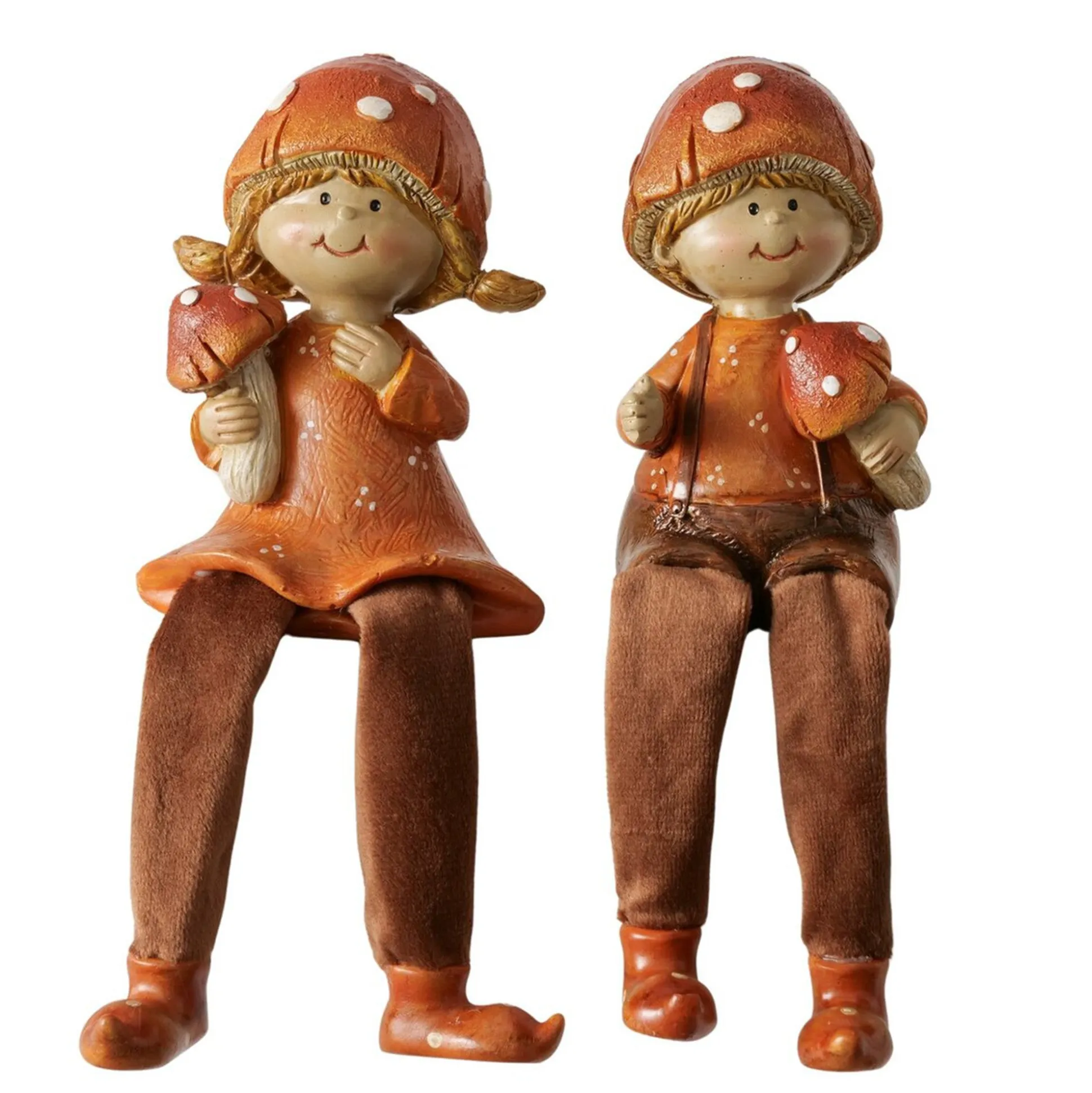 Beeld herfst Tamy zit 17cm