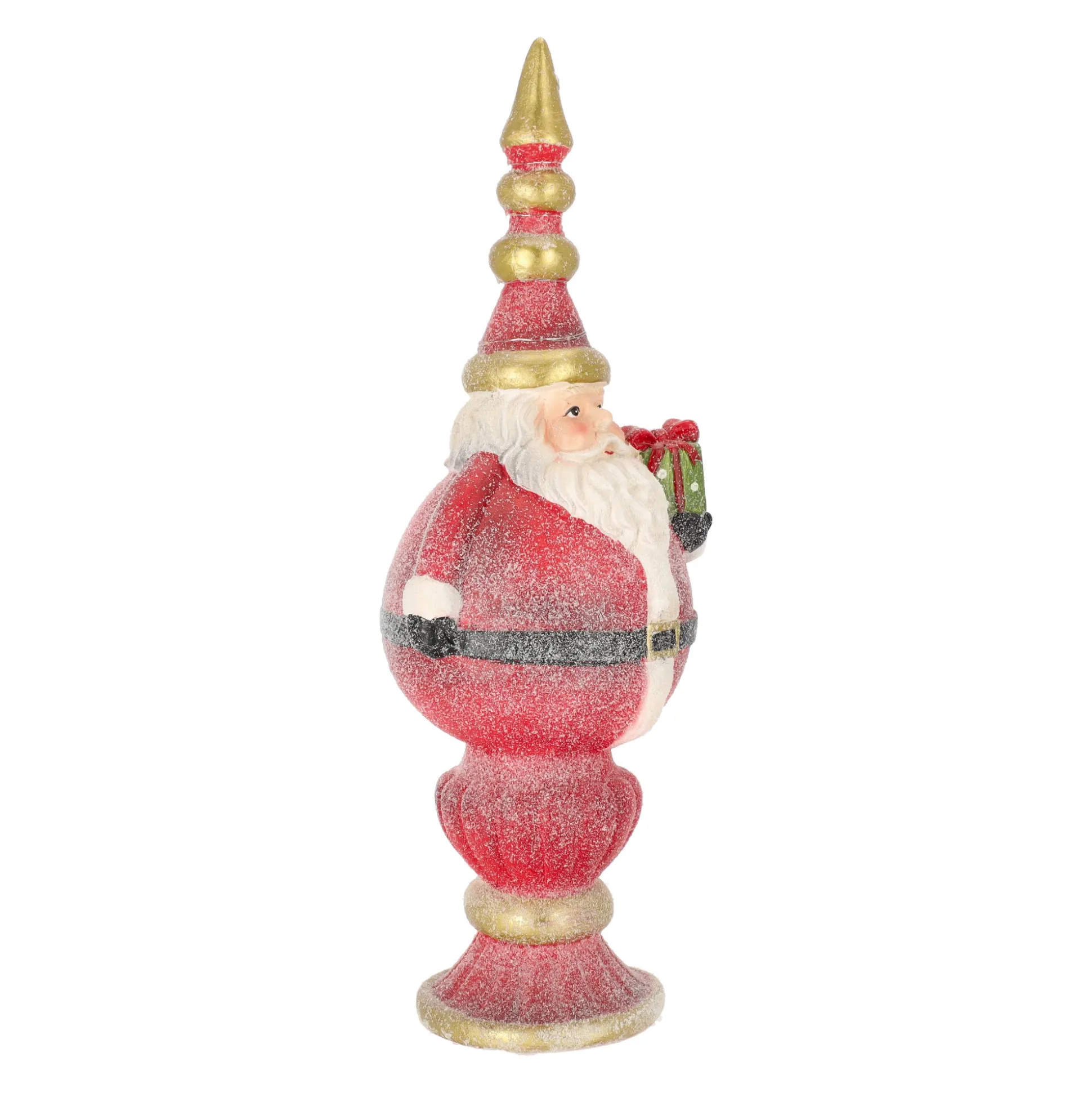 Beeld kerstman rood 61cm