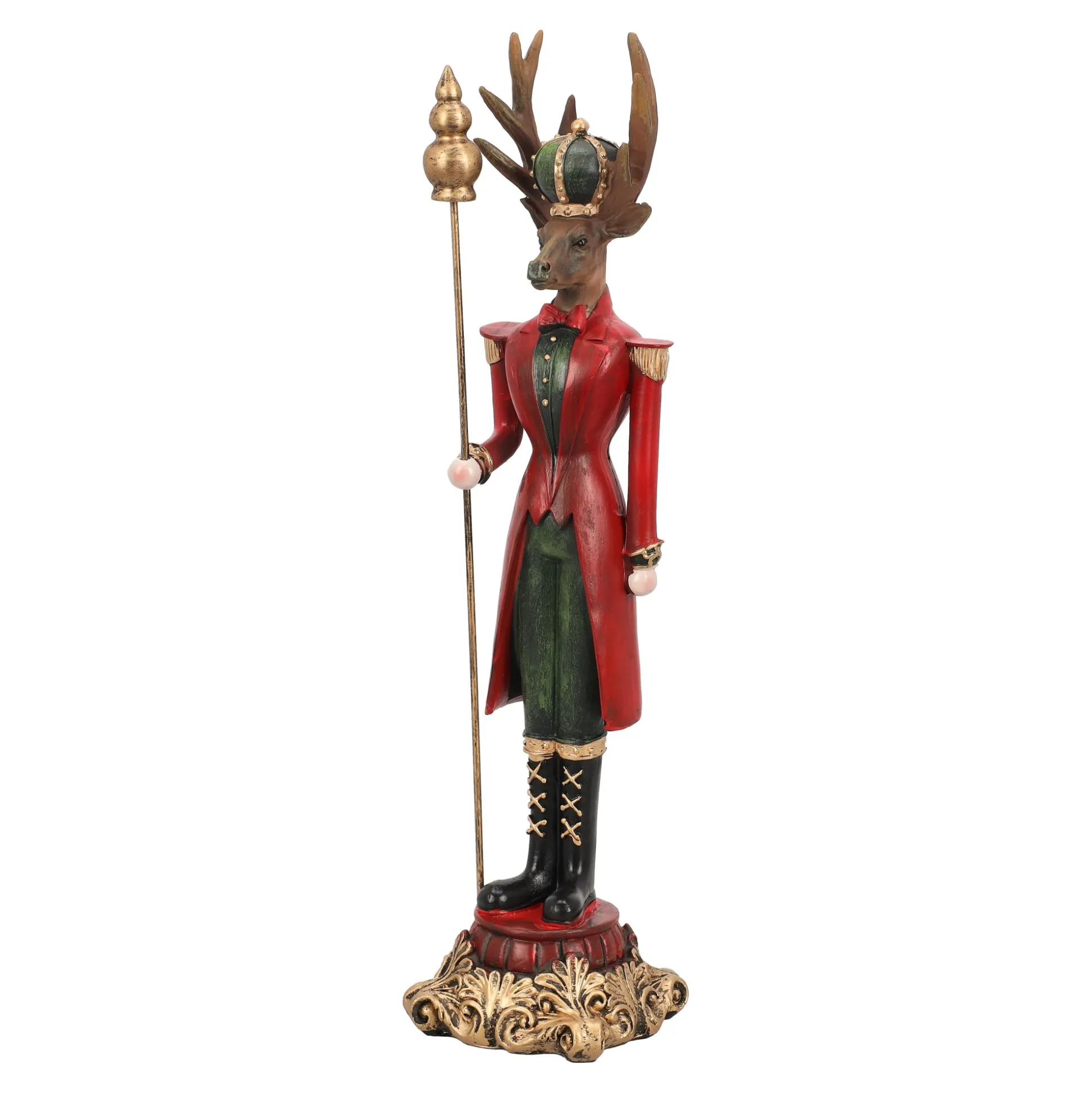 Beeld rendier wachter 37cm