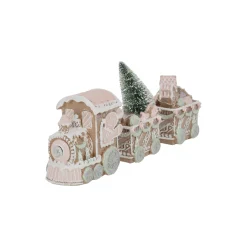 Beeld trein gingerbread 11 cm