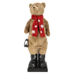 Beer bruin 110cm bewegend en geluid
