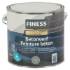 Betonverf acryl grijs 1457 2.5L Finess