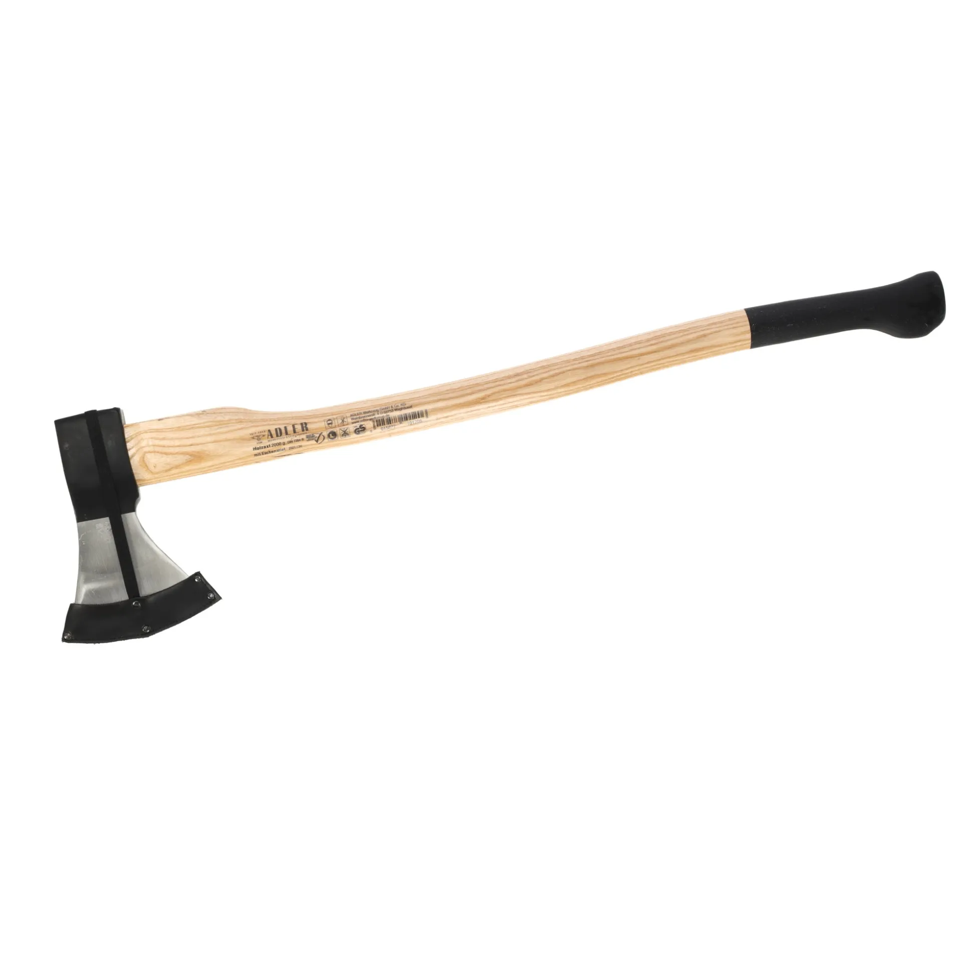 Bijl 2000 gr met essen steel 90 cm