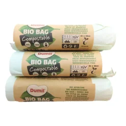 Bio zak 20 L 3x10st. 45 x 50 cm Dumil
