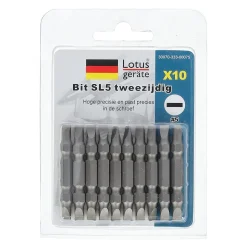 Bit Sl4 tweezijdig 6.35 x 50 mm 10st