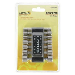 Bitdoppenset 14-delig 5-13 mm Lotus
