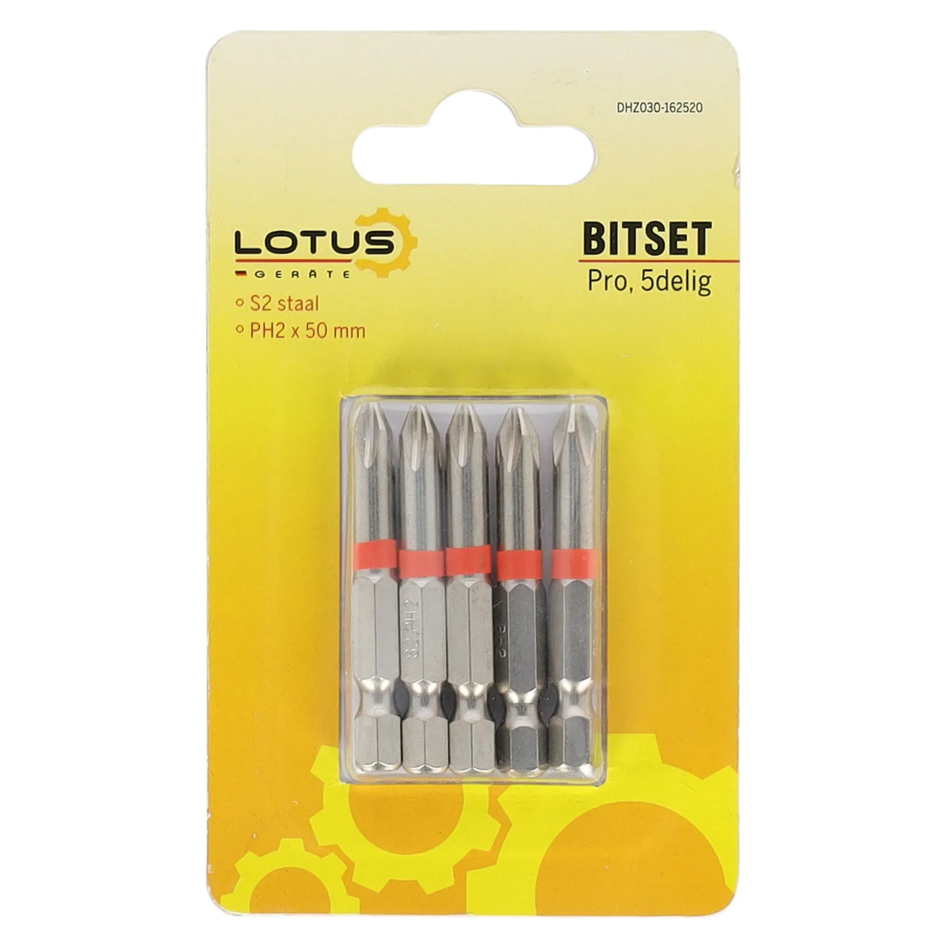 Bitset pro 5-delig PH2 Lotus