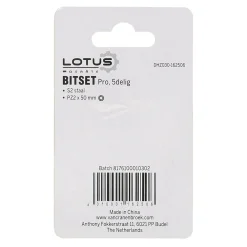 Bitset pro 5-delig PZ2 Lotus