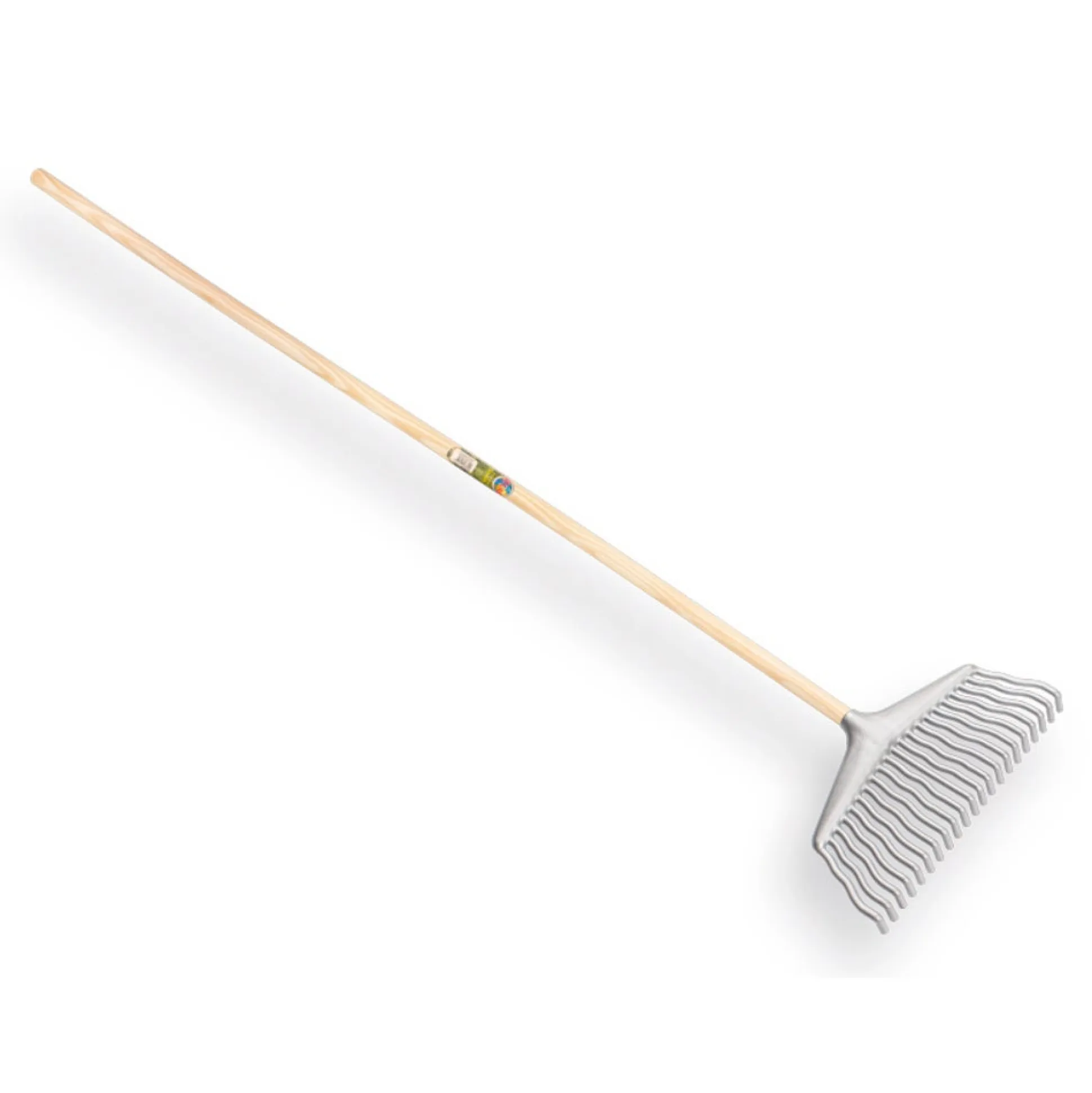 Bladhark kunststof met steel