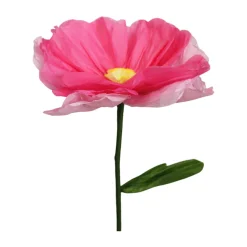 Bloem papier roze 35 x 35 x 117 cm