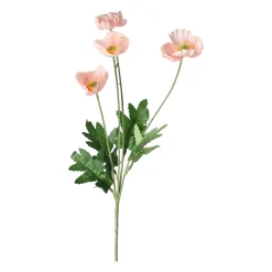 Bloem Poppy roze 59 cm