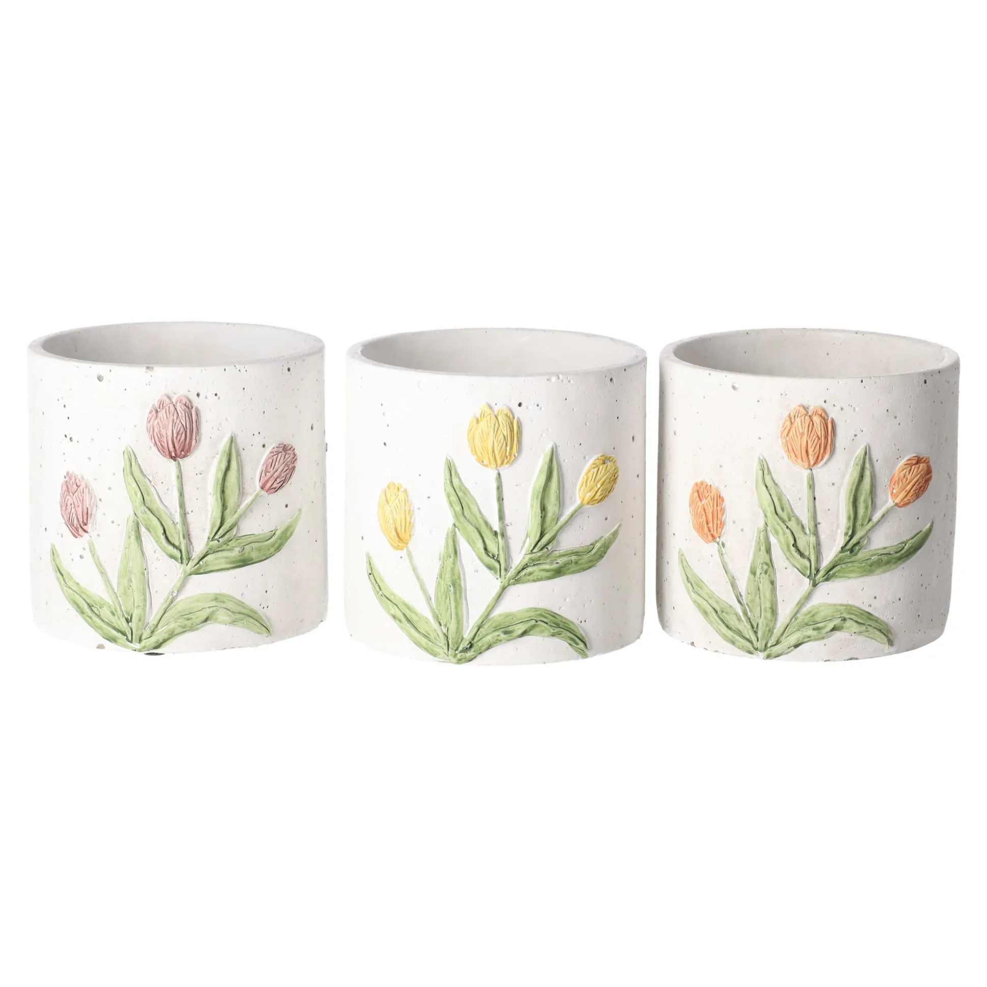 Bloempot cement 13 cm