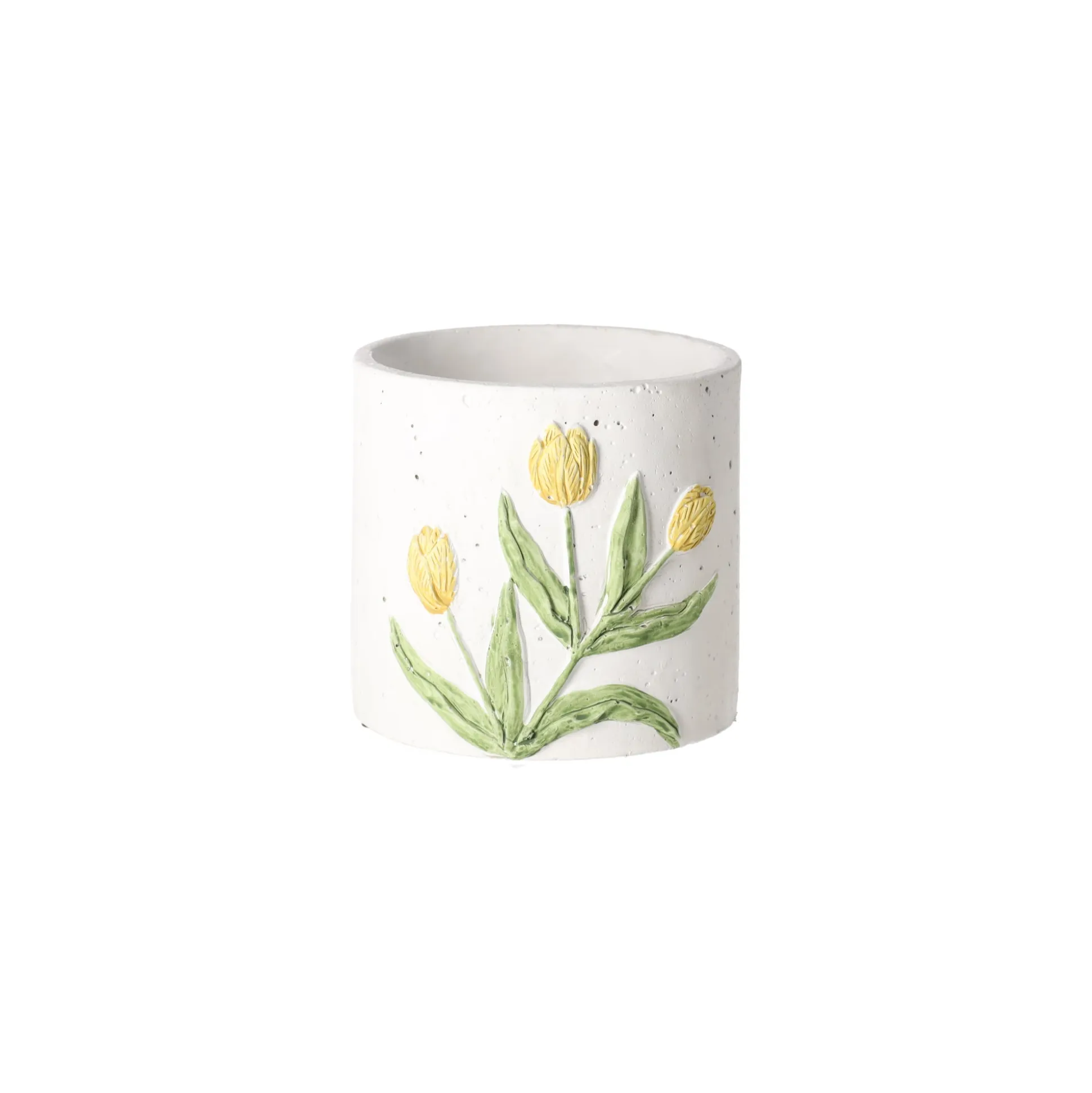 Bloempot cement 13 cm