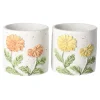 Bloempot cement 10 cm 3 assorti