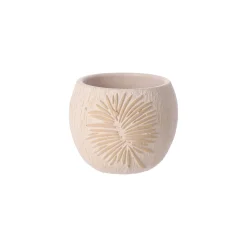 Bloempot cement 10 cm 2 assorti