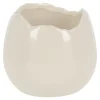 Bloempot ei wit 9x8cm