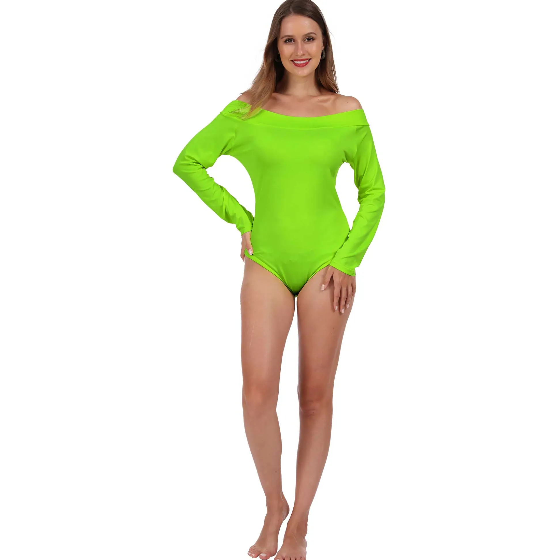 Bodysuit dames neon