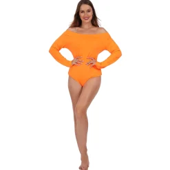 Bodysuit dames neon