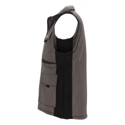 Bodywarmer Borger grijs XS