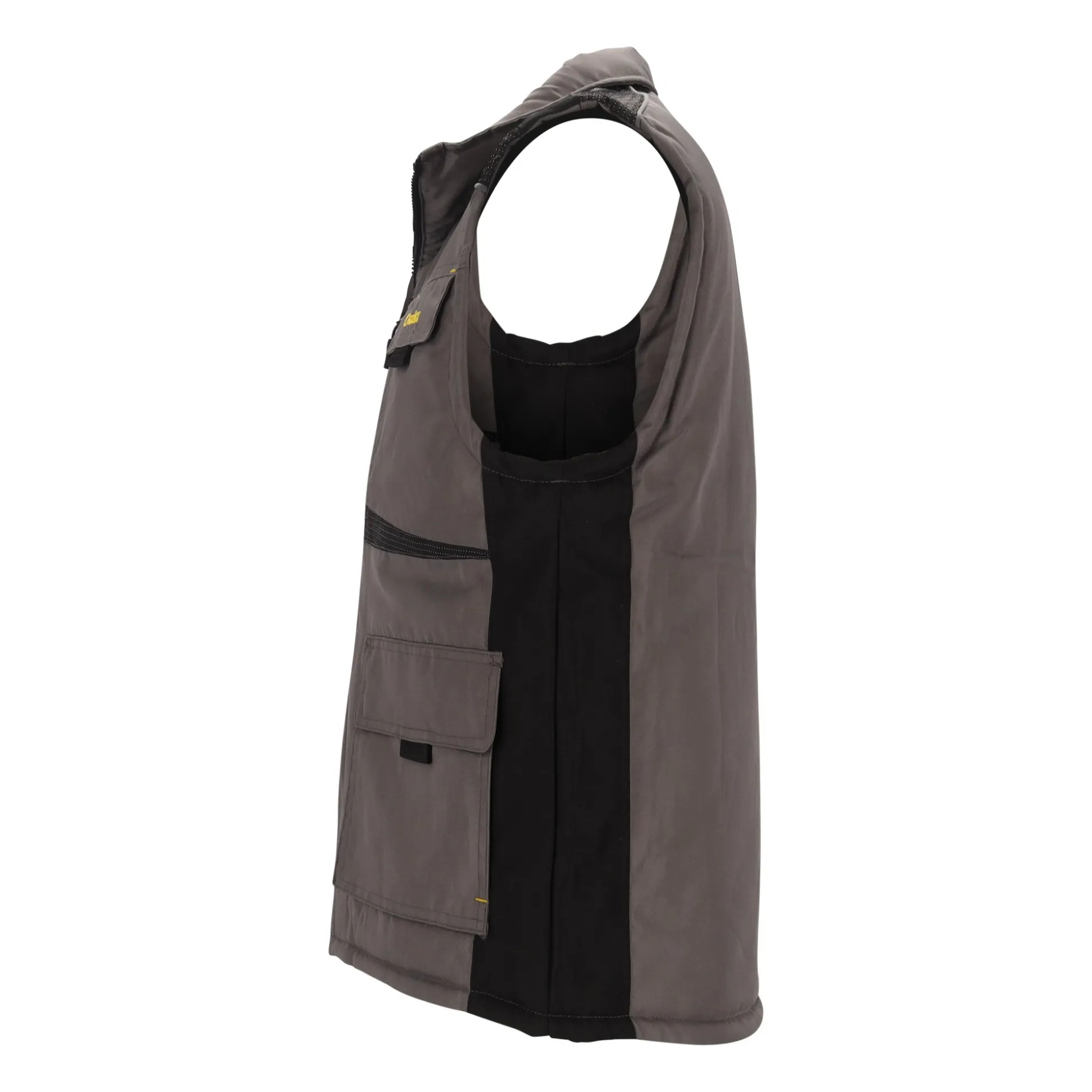 Bodywarmer Borger grijs XS
