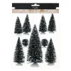 Bomen set kerstdorp
