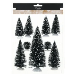 Bomen set kerstdorp