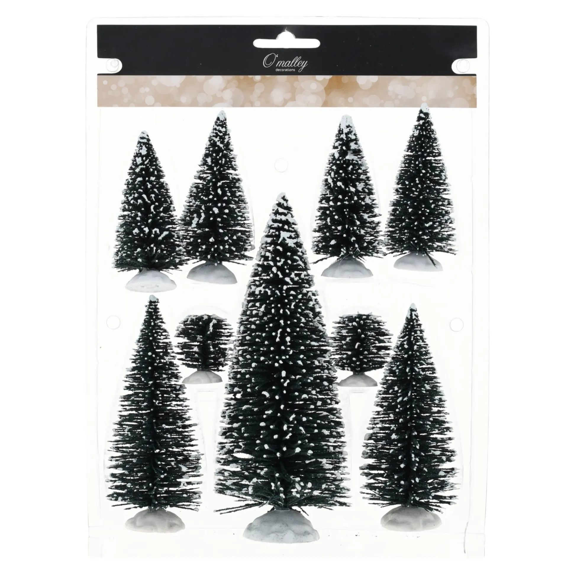 Bomen set kerstdorp