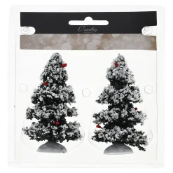 Boom 10cm 2st kerstdorp