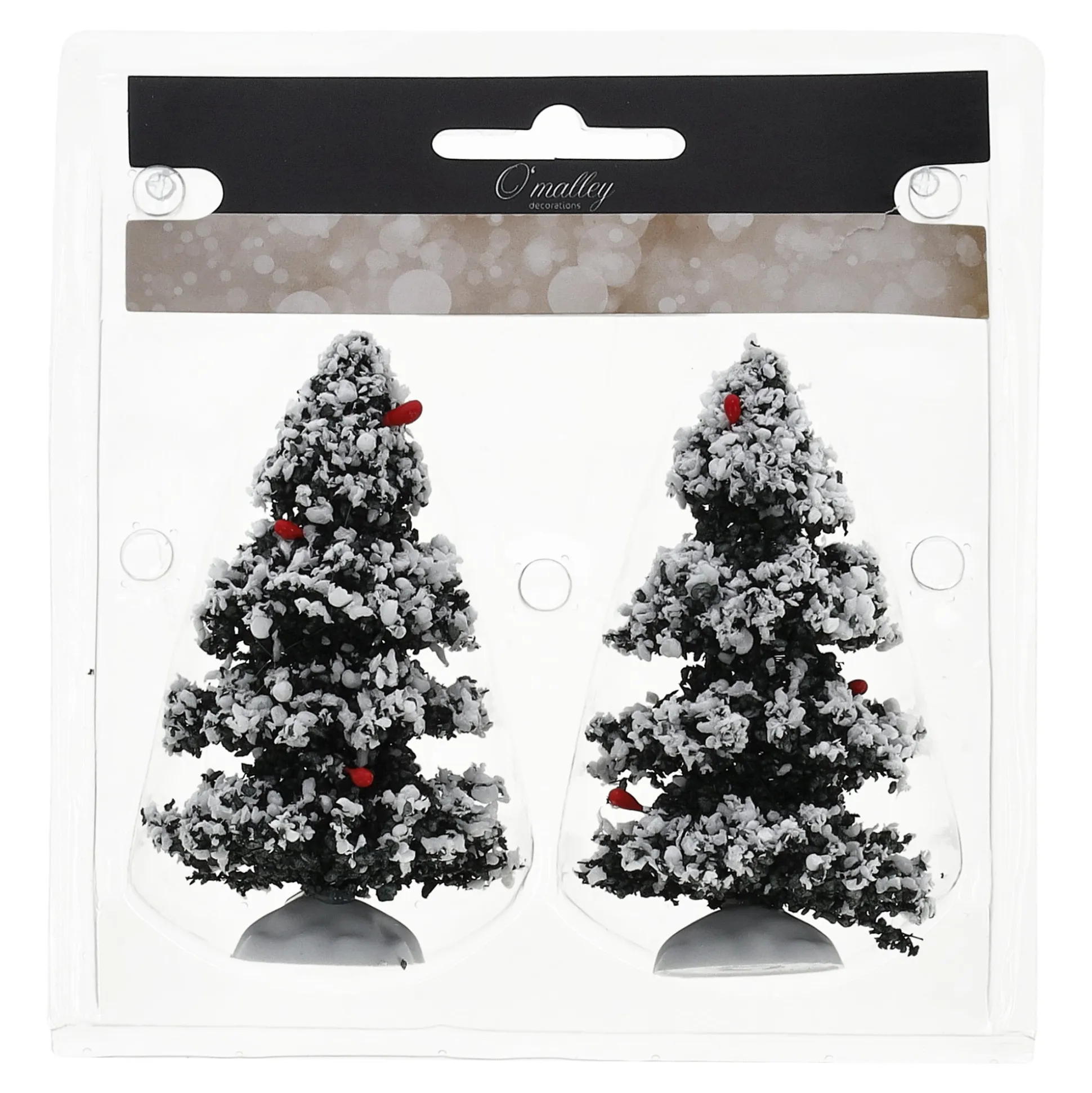 Boom 10cm 2st kerstdorp